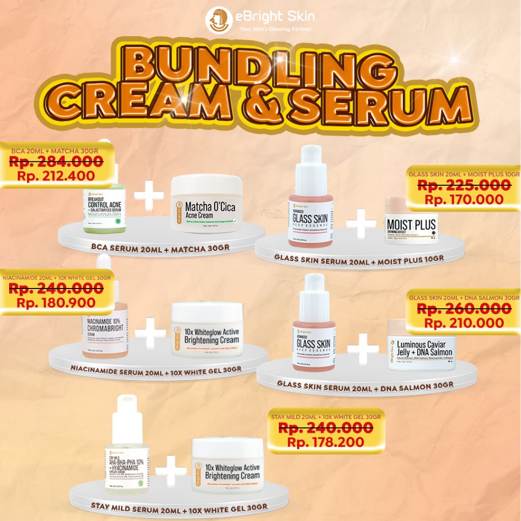 eBright Skin - Bundling Cream&Serum