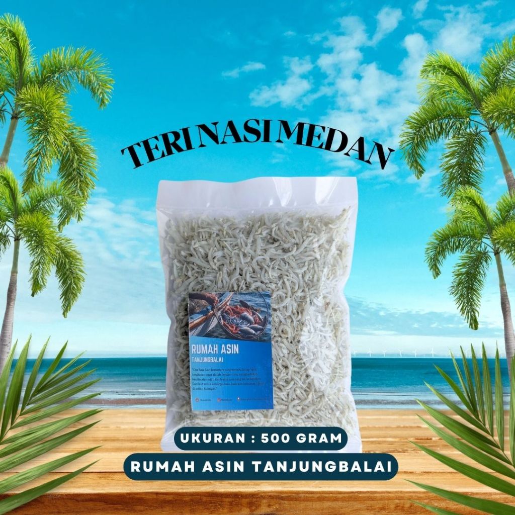 

Ikan Asin Teri Medan 500gr | Rumah Asin Tanjungbalai | Kualitas Super Premium
