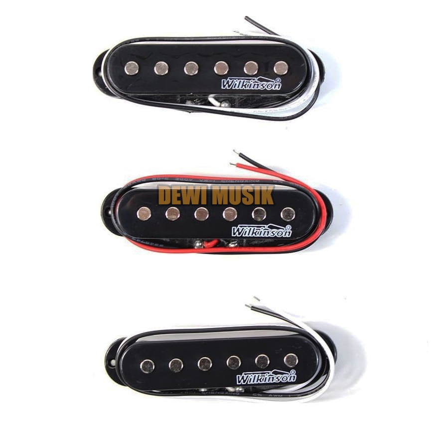 SPUL GITAR ELEKTRIK WILKINSON TELECESTER SATU SET AG702 / ELECTRIC GUITAR PICKUP (SC2941)