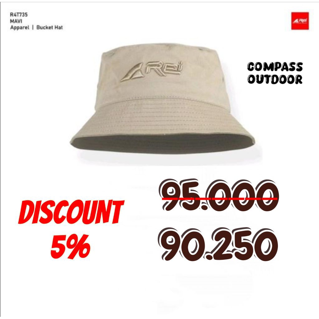 TOPI BUCKET HAT MAVI AREI