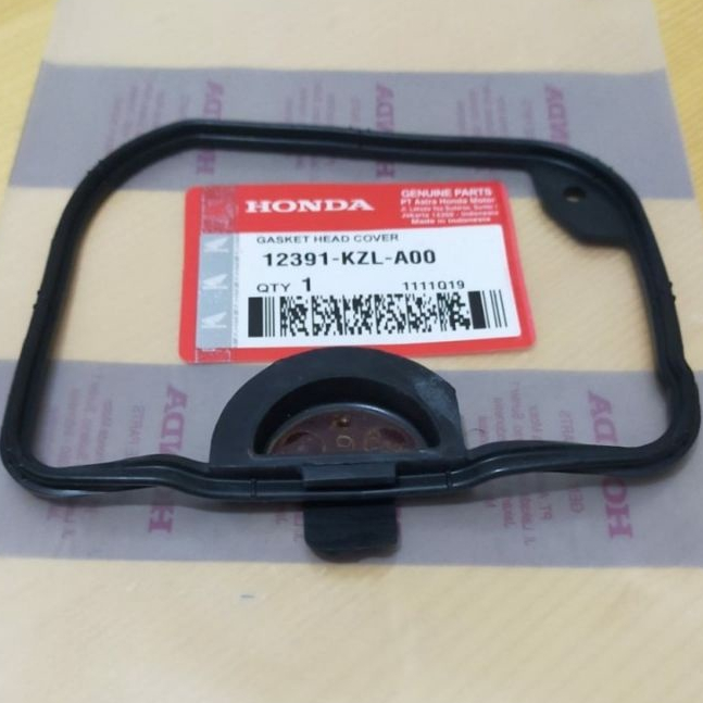 12391KZLA00 Gasket Head Cover Paking Karet Tutup Head Cylinder Beat Scoopy Spacy Karbu 12391-KZL-A00