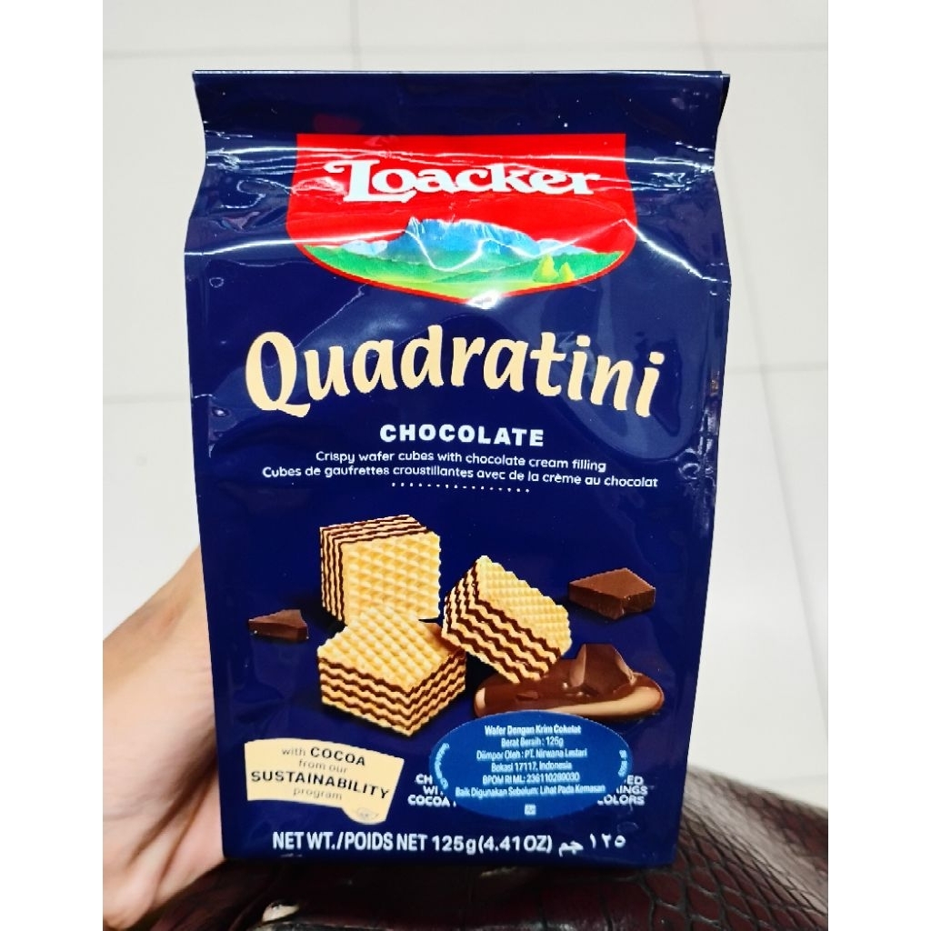 

Loacker Quadratini Napolitaner/Chocolate 125gr