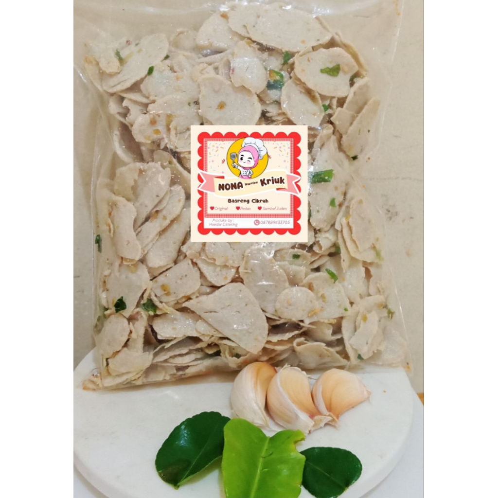 

Basreng Original Daun jeruk 250 gram