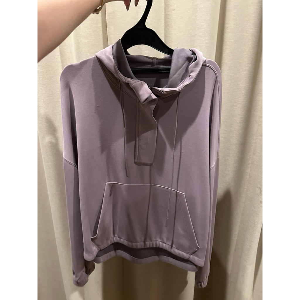 oysho hoodie lilac