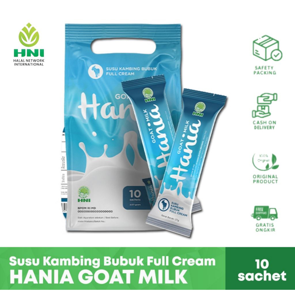 

SUSU KAMBING HANIA (FULL CREAM) HNI