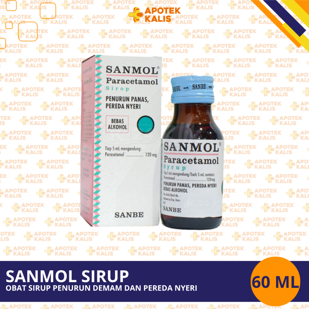 SANMOL SIRUP PARACETAMOL PENURUN DEMAM