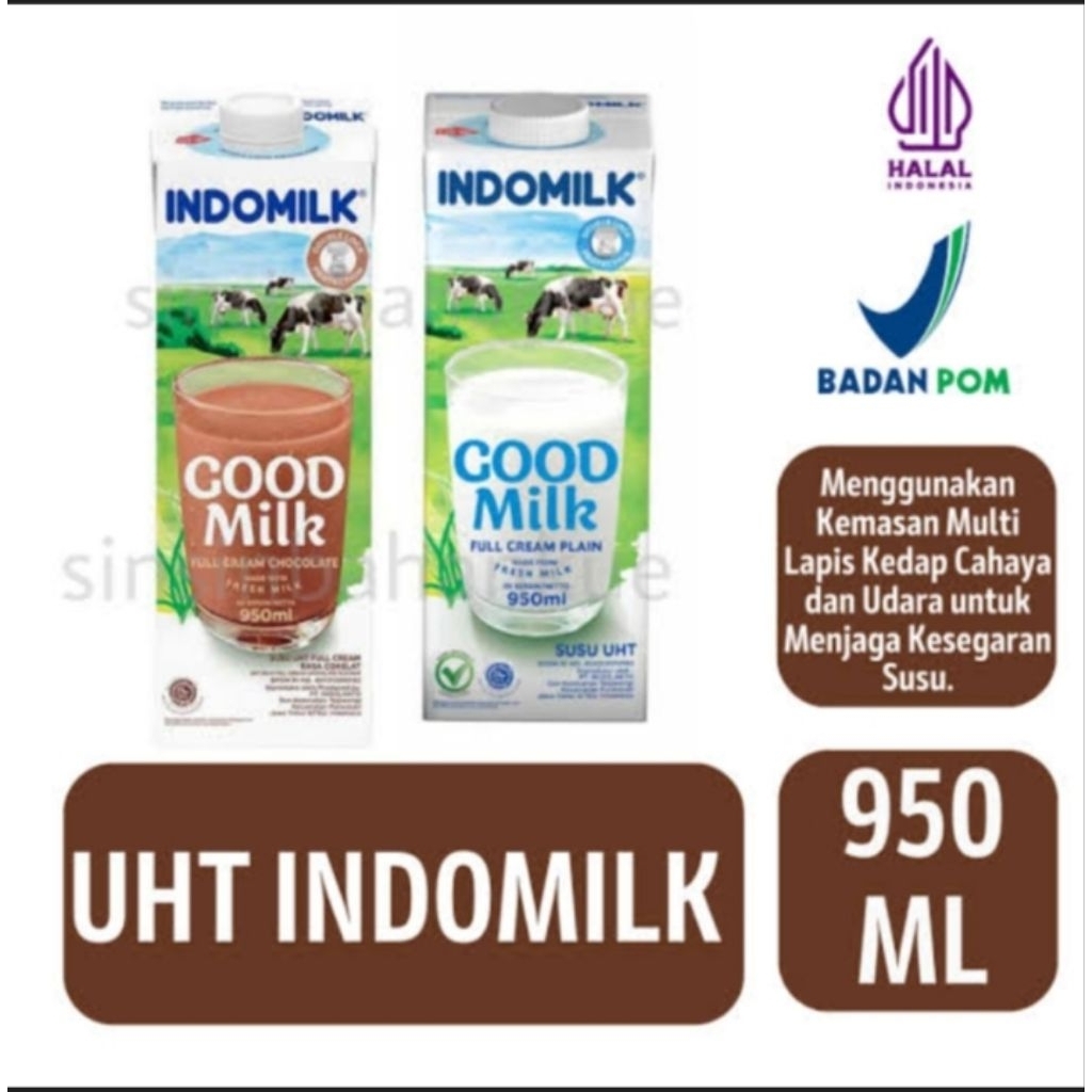 

INDOMILK UHT 950ML