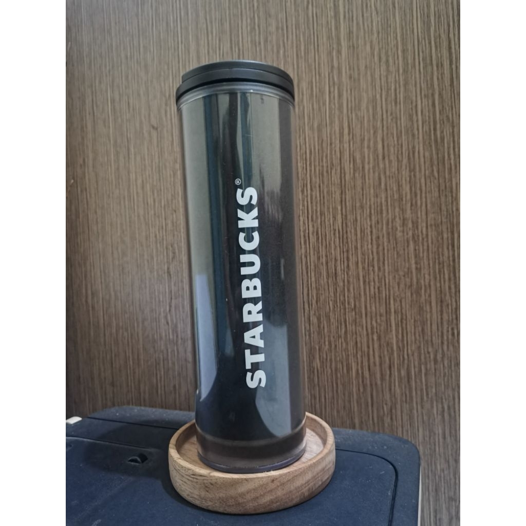 Starbucks Tumbler Wordmark Black 2018 Original