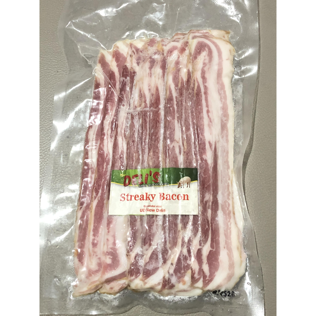 

Pork Streaky Bacon 500 Gr / Bacon Babi Khas Bali