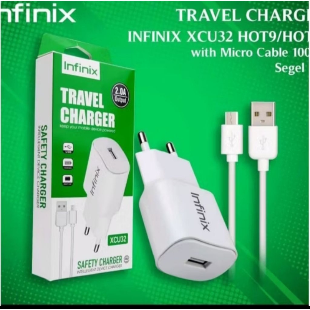 CHARGER CASAN INFINIX SMART 6HD SMART 5 SMART 4 FAST CHARGING ORI
