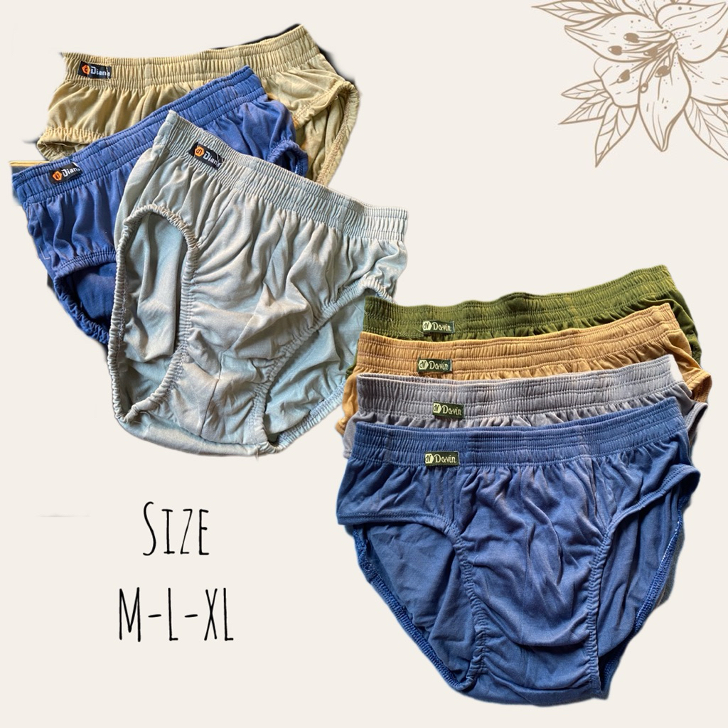 Celana Dalam Pria Davin Diana - CD Davin CD Diana Isi 3pcs