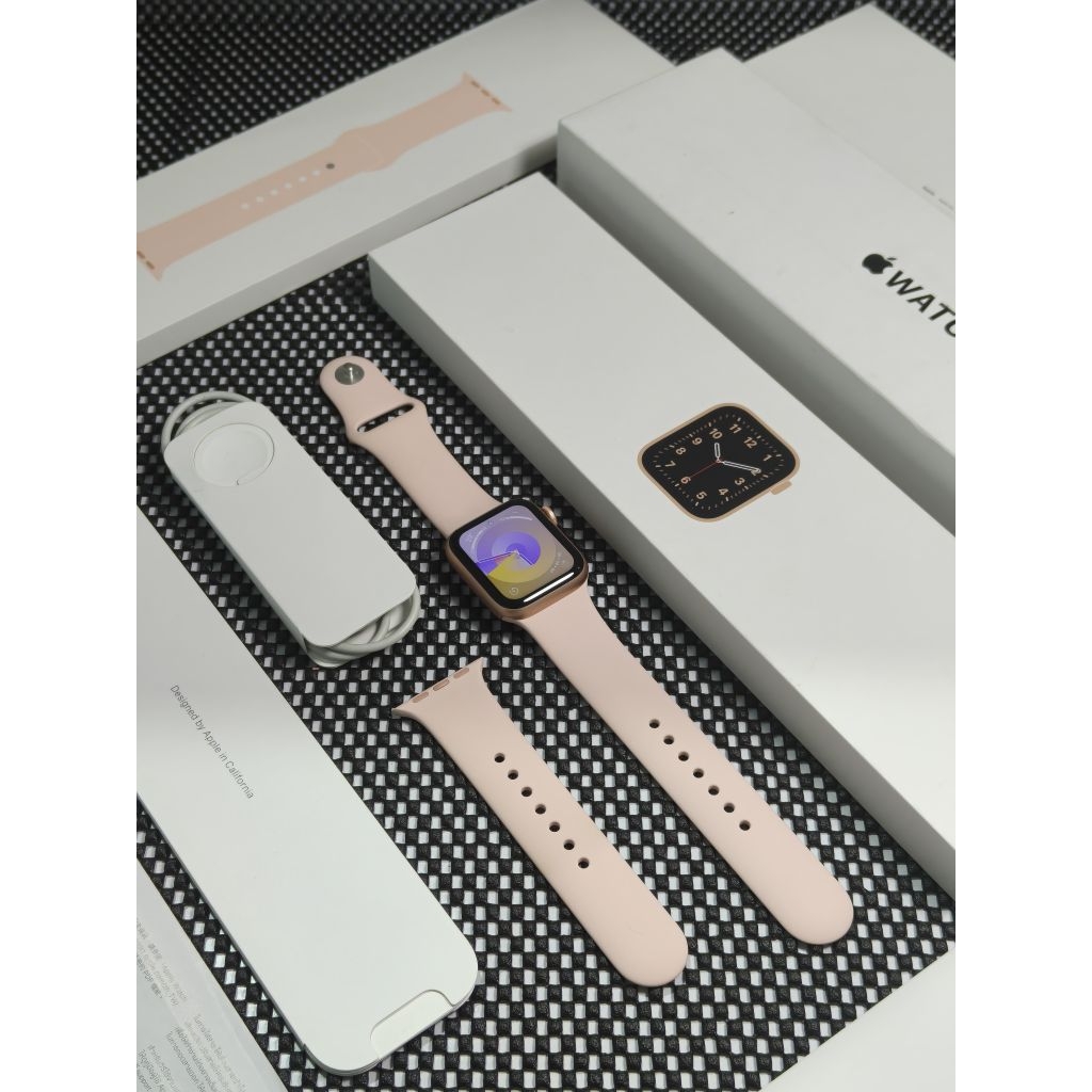 Apple Watch SE 40MM iBox Like New Fullset Original - Gold