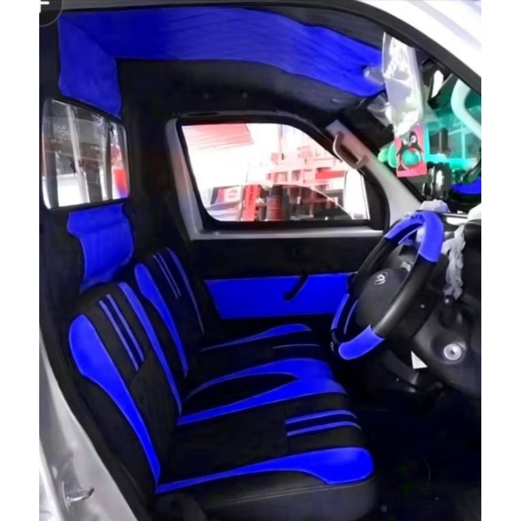 FULLSET Cover Jok, Flapon, Kabin Belakang dan Pintu Carry Futura1.5, Grandmax, L300, New Carry, Carr