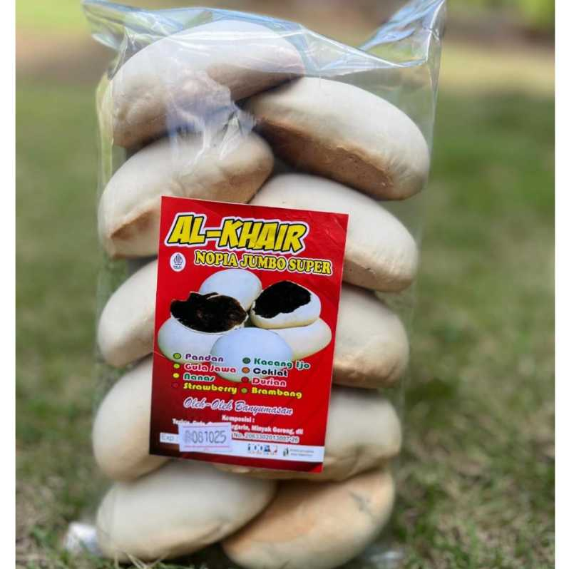 

Kue Nopia Jumbo Super Rasa Original Gula Jawa Asli - Cemilan Kue Jadul Oleh - oleh Khas Kebumen Kemasan 400 Gram - Kue Lebaran Tradisional Manis Legit dan Lembut