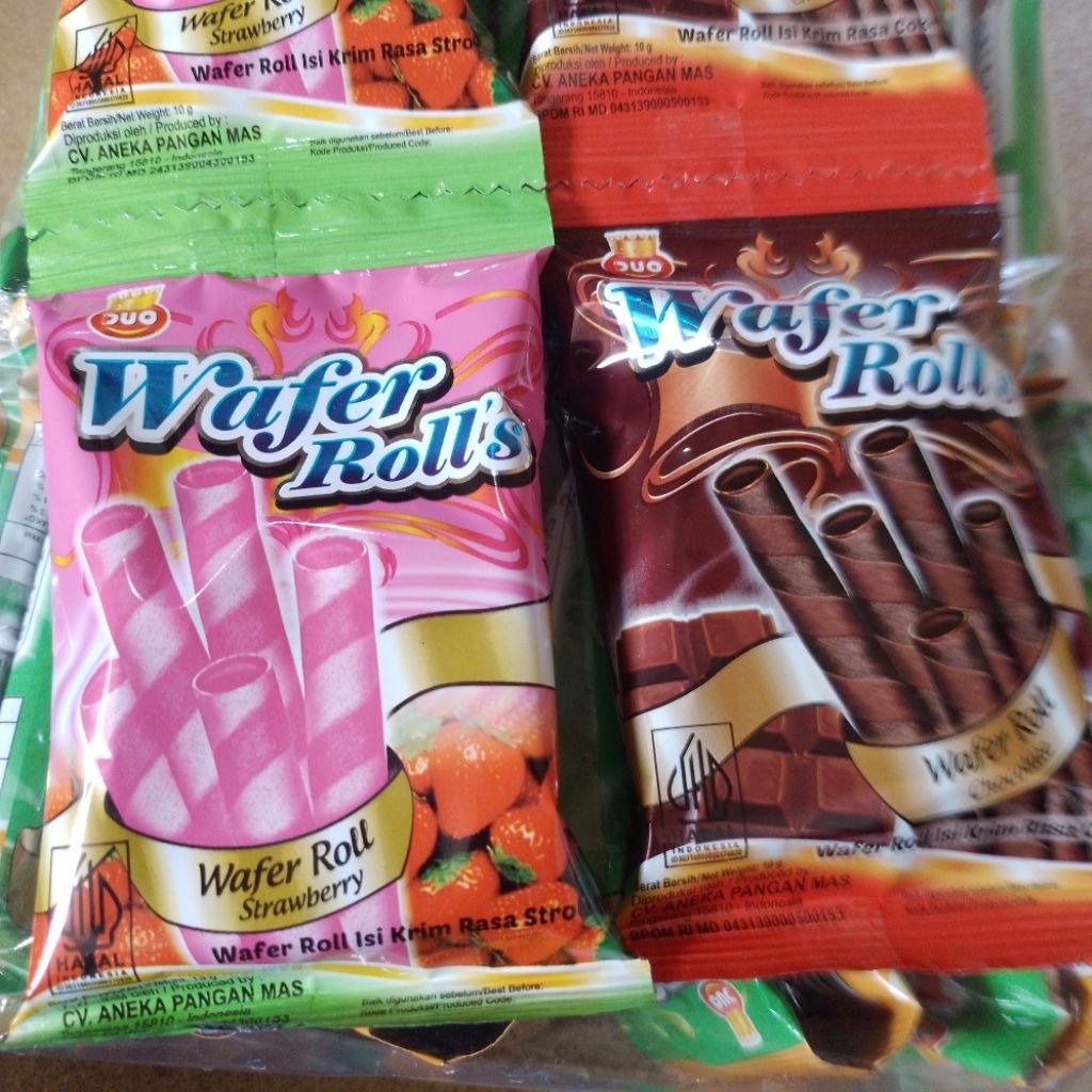 

wafer Roll 1 pak isi 20 pcs