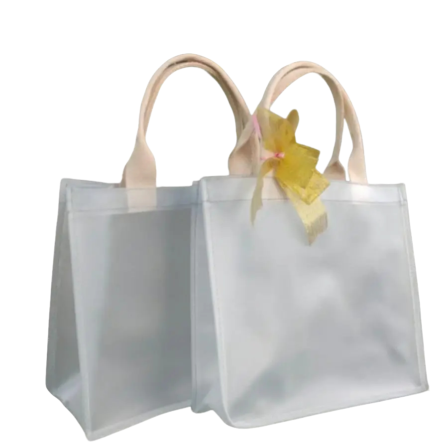 Tas Hampers Murah Mika/PVC Doff Tebal Besar Dan Sedang Mika O,20A Doff