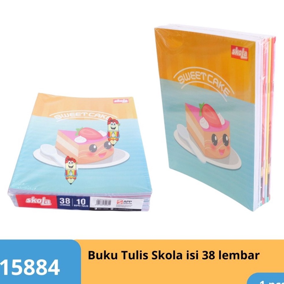 

Bisa Cod 1 PCS BUKU TULIS SIDU SKOLA 38 LEMBAR