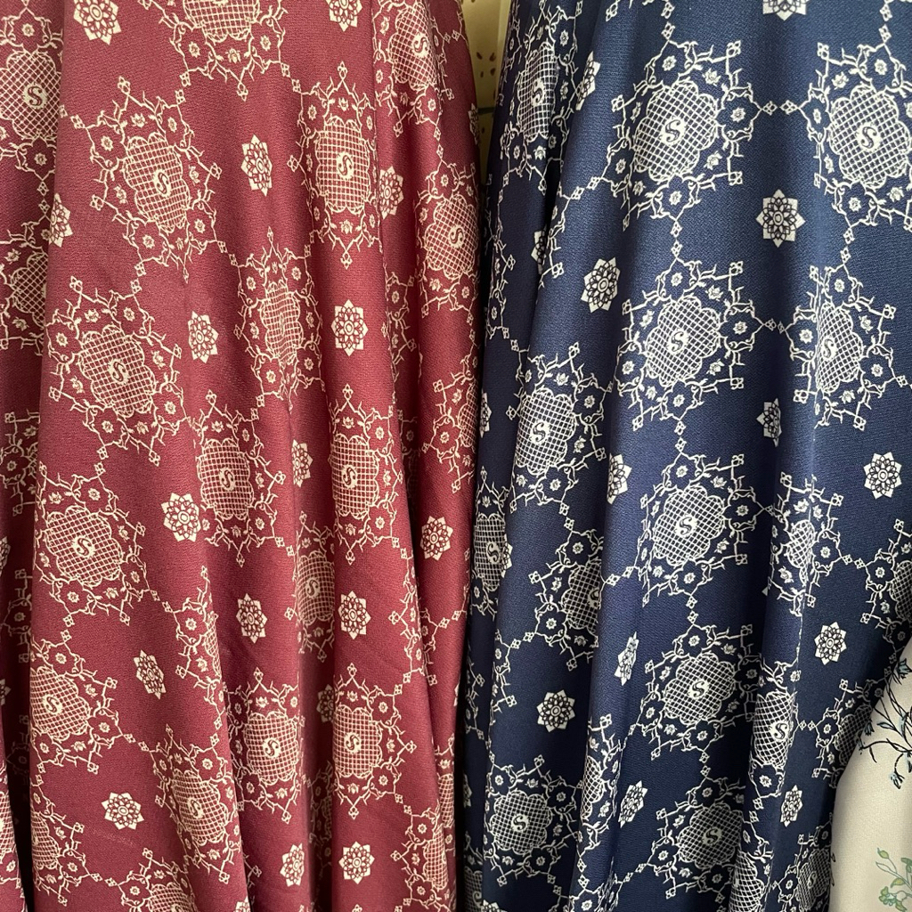 kain maxmara silk luxury - kain maxmara luxury motif varsase vintage premium - kain maxmara original