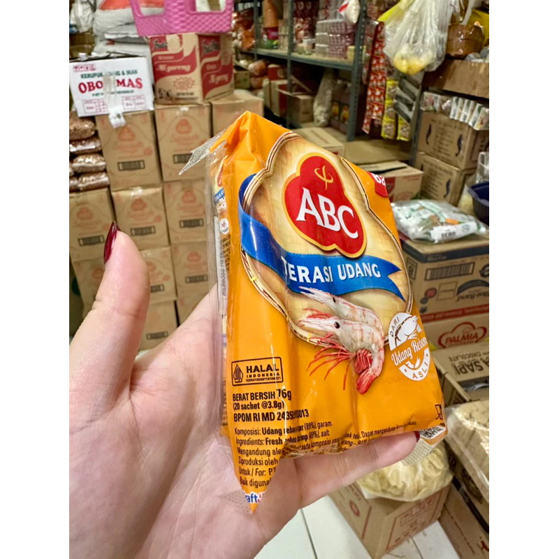 

Terasi Udang ABC 20 sachet 3.8gram