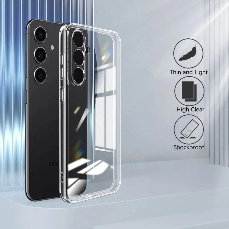 Softcase Clear Transparan Samsung A10 A20 A30 A50 A70 A11 A21 A21 A51 A71 A72 A73 A81 A91 A10S A20S 