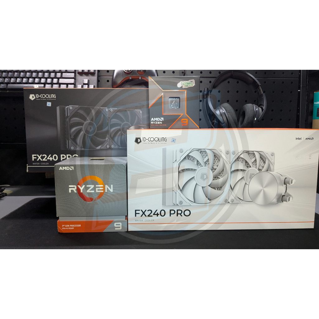 ID-Cooling FX240 Pro 240mm CPU Liquid Cooling AM5 LGA1700/1851 Ready (New)