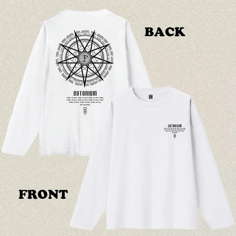 Baju Kaos Pria Lengan Panjang Katun Combed 24s Grafiti Keren Kece Distro Original Murah XXL / Kaos L