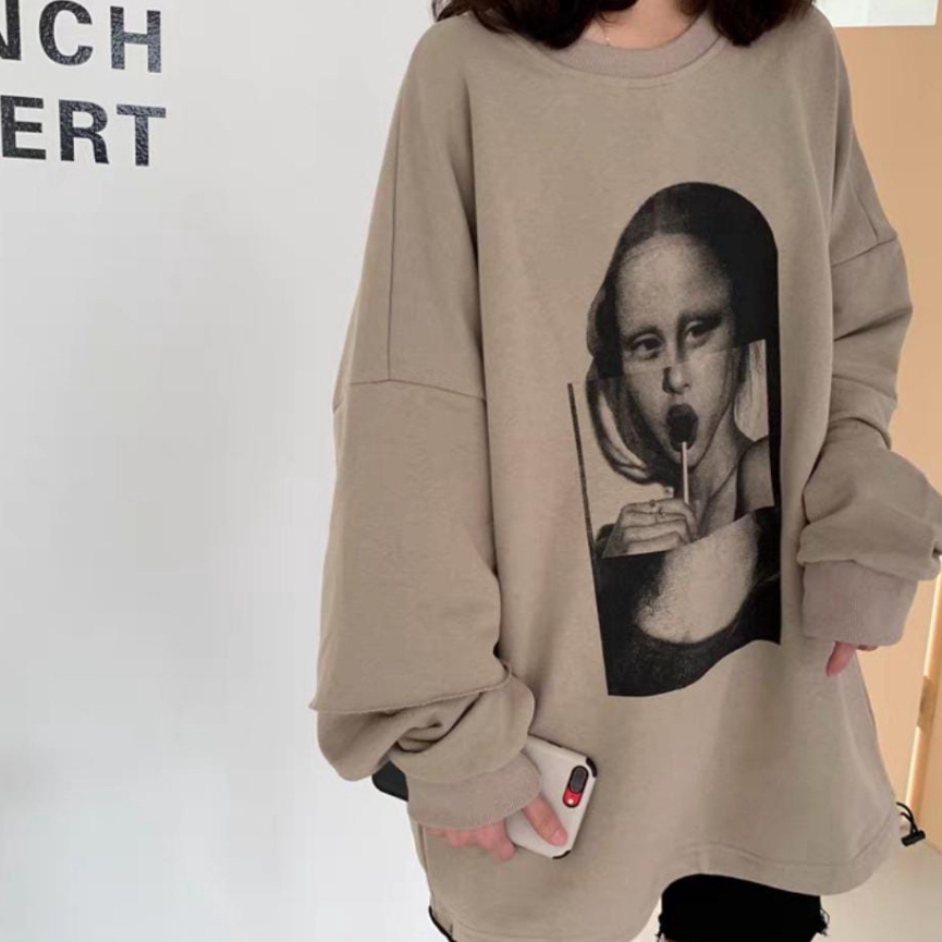 MONALISA OVERSIZE SWEATER UNIQUE ZZANIID