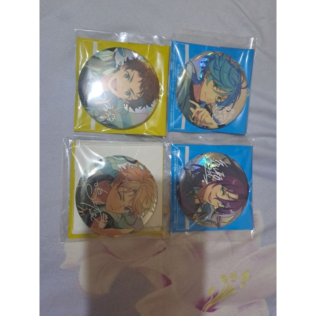 badge ensemble stars enstars 9th anniversary kanata mayoi mitsuru arashi