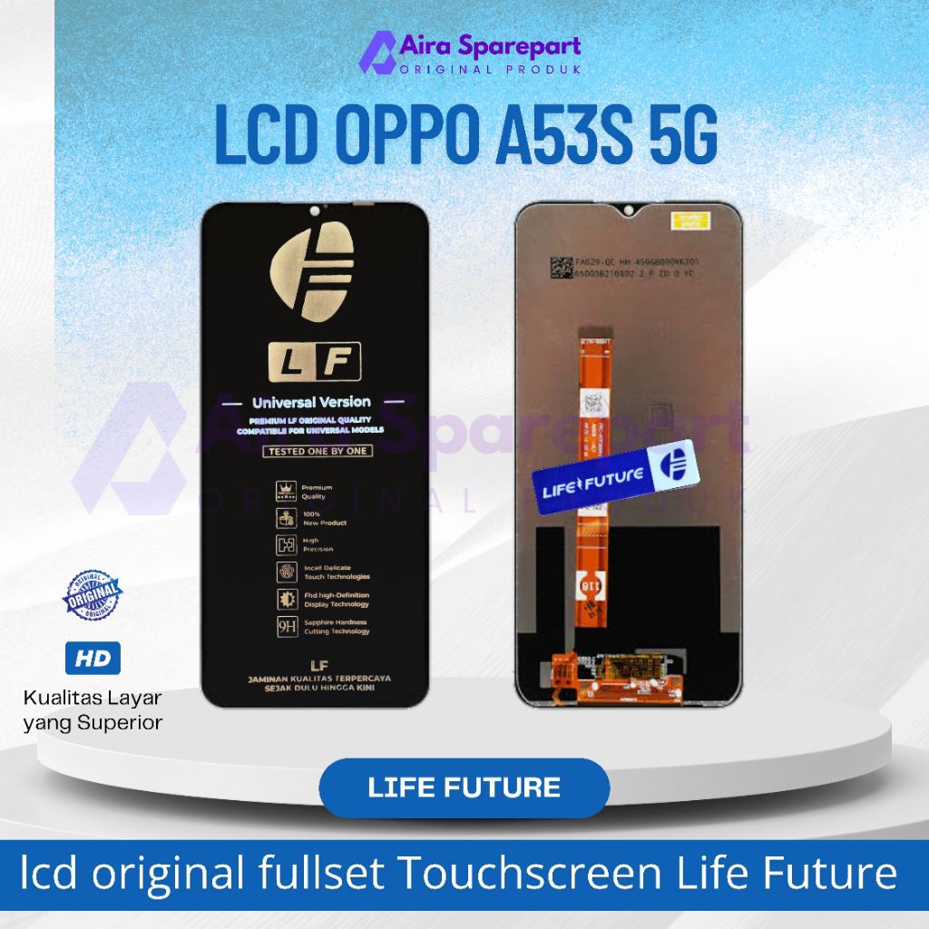 Lcd Oppo A53s 5G Original Fullset Touchscreen Life Future