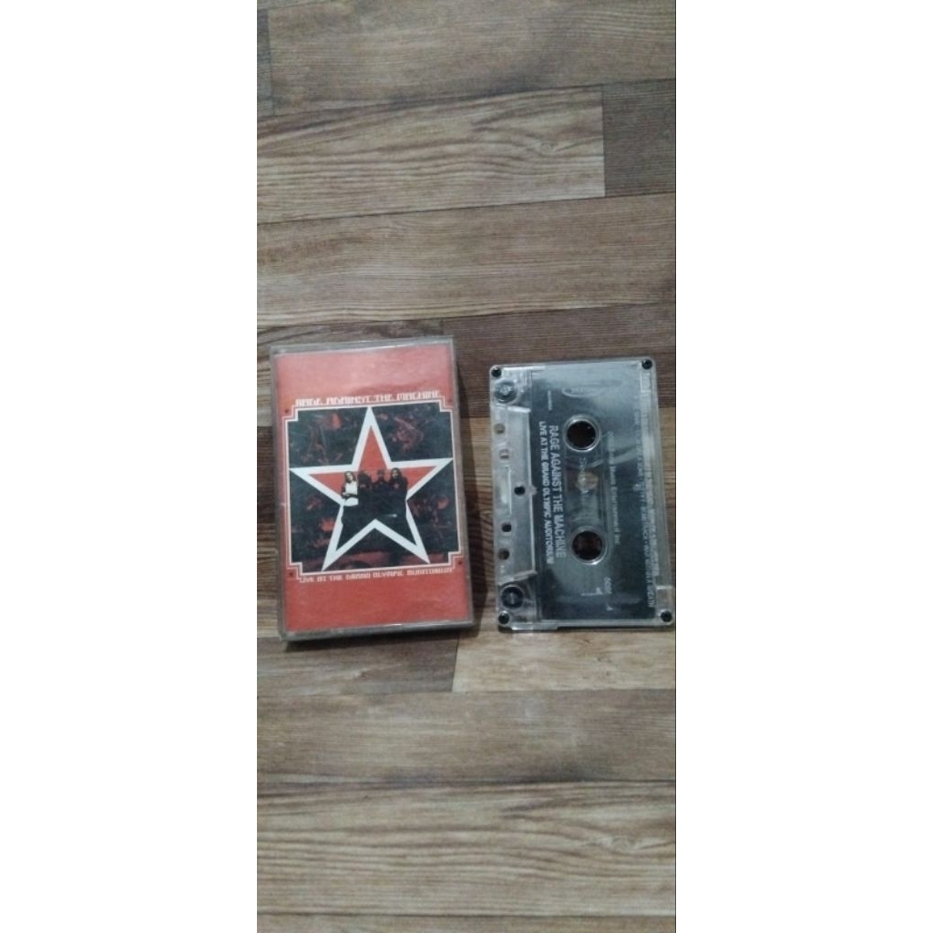 KASET ORIGINAL RAGE AGAINST THE MACHINE Live at The Grand Olympic Auditorium