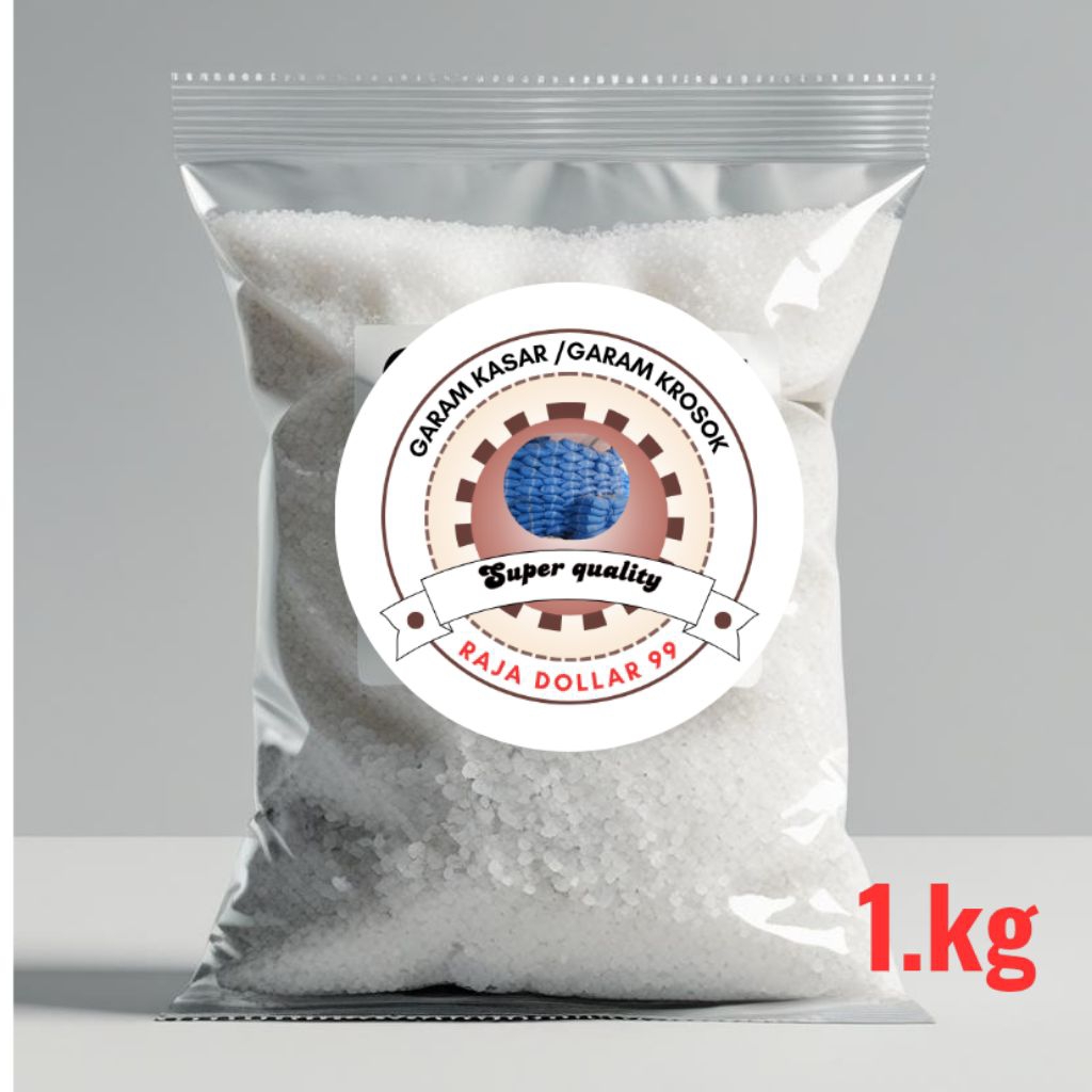 

garam krosok garam kasar super quality 1 kg & 500 gram