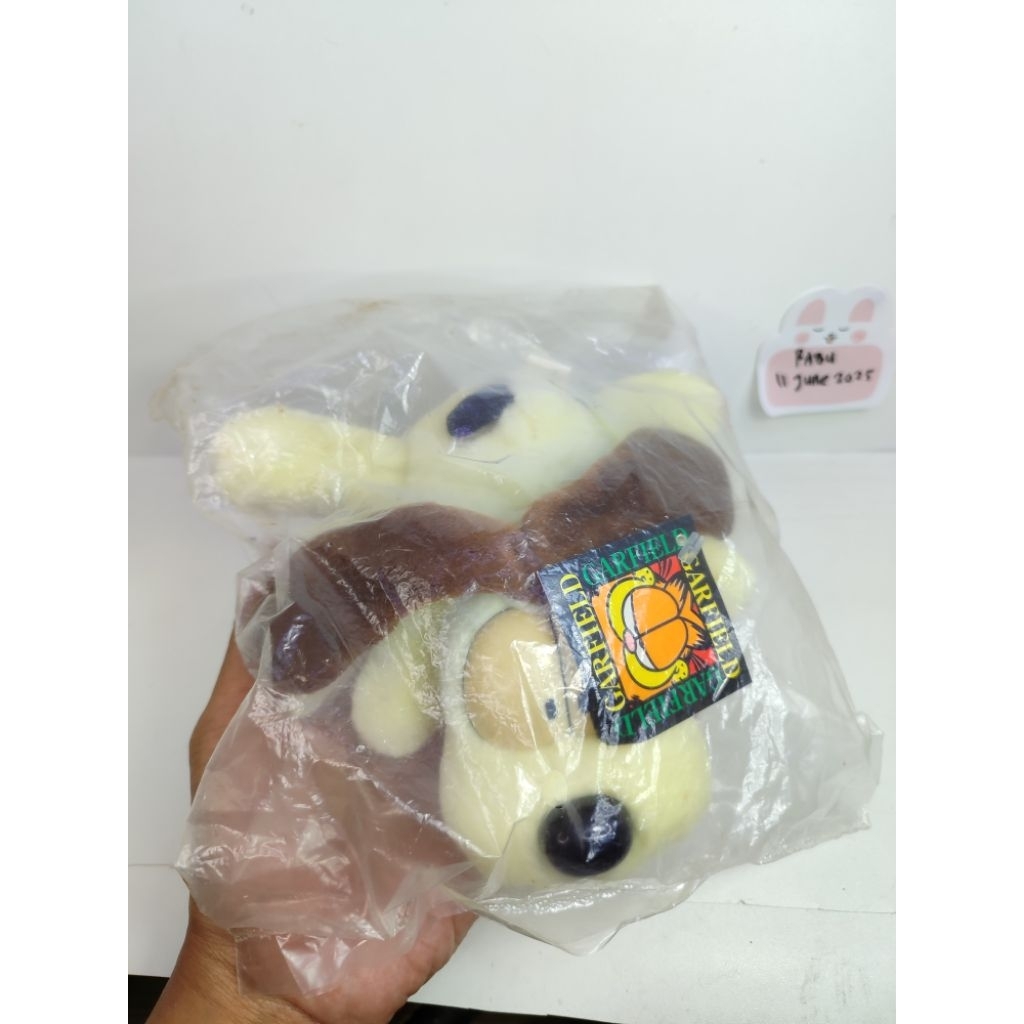 boneka Garfield and oddie segel original Garfield vintage