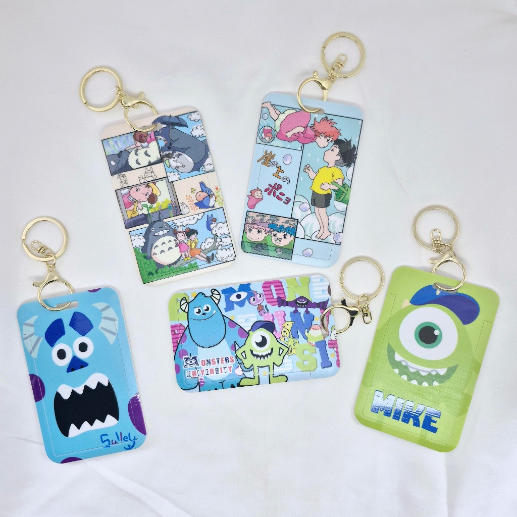 

Gantungan Cahol Name Tag - ID Card Holder Tas Koper Motif Kartun Lucu - Flazz - E-Money