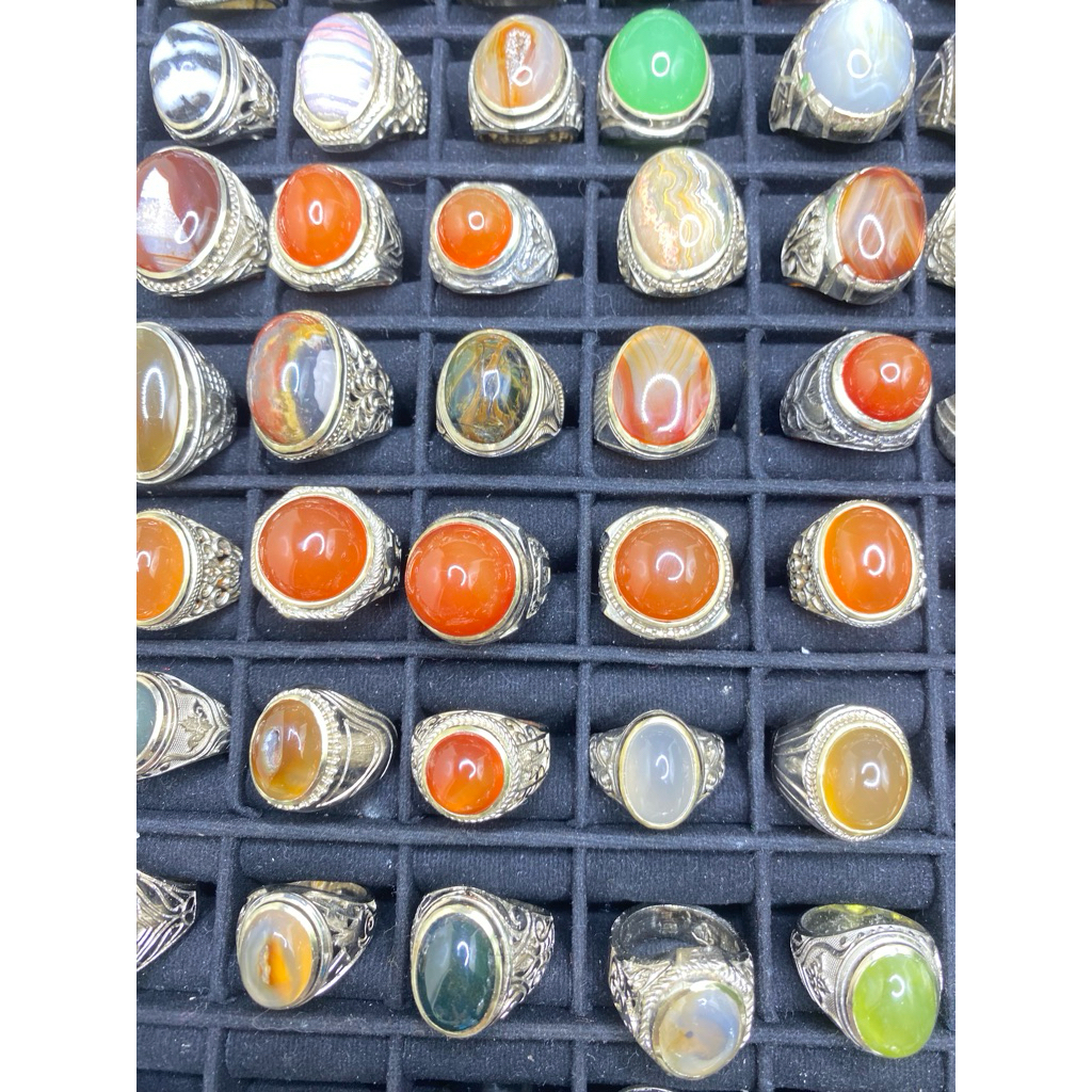 cincin pria batu akik