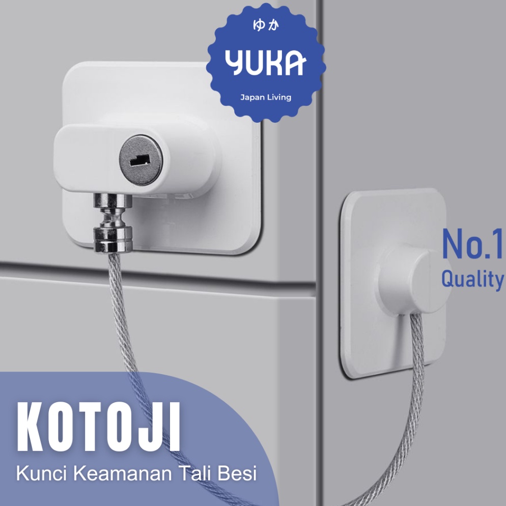KODE L1X YUKAKOTOJI Pengaman Anak Jendela Serbaguna Kunci Child Proof Pintu Jendela Minimalis Child 