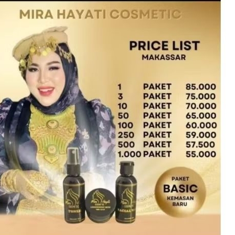 MIRA HAYATI SKINCARE EKONOMIS