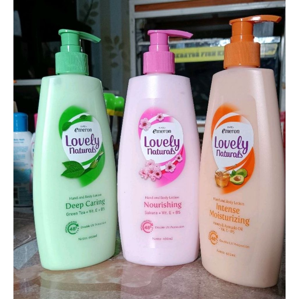 handbody emeron lovely natural 400ml