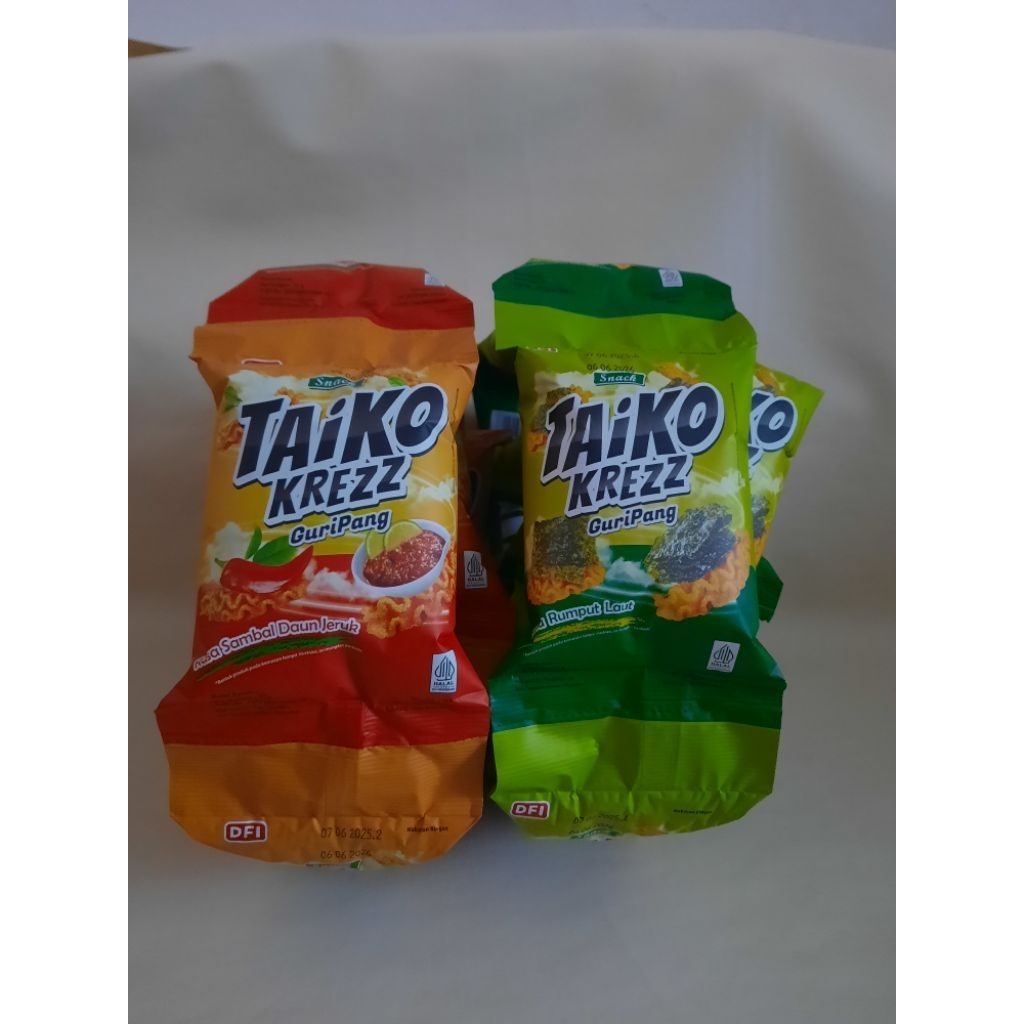 

Taiko krezz guripang per renceng (15 gr x 10 bungkus)