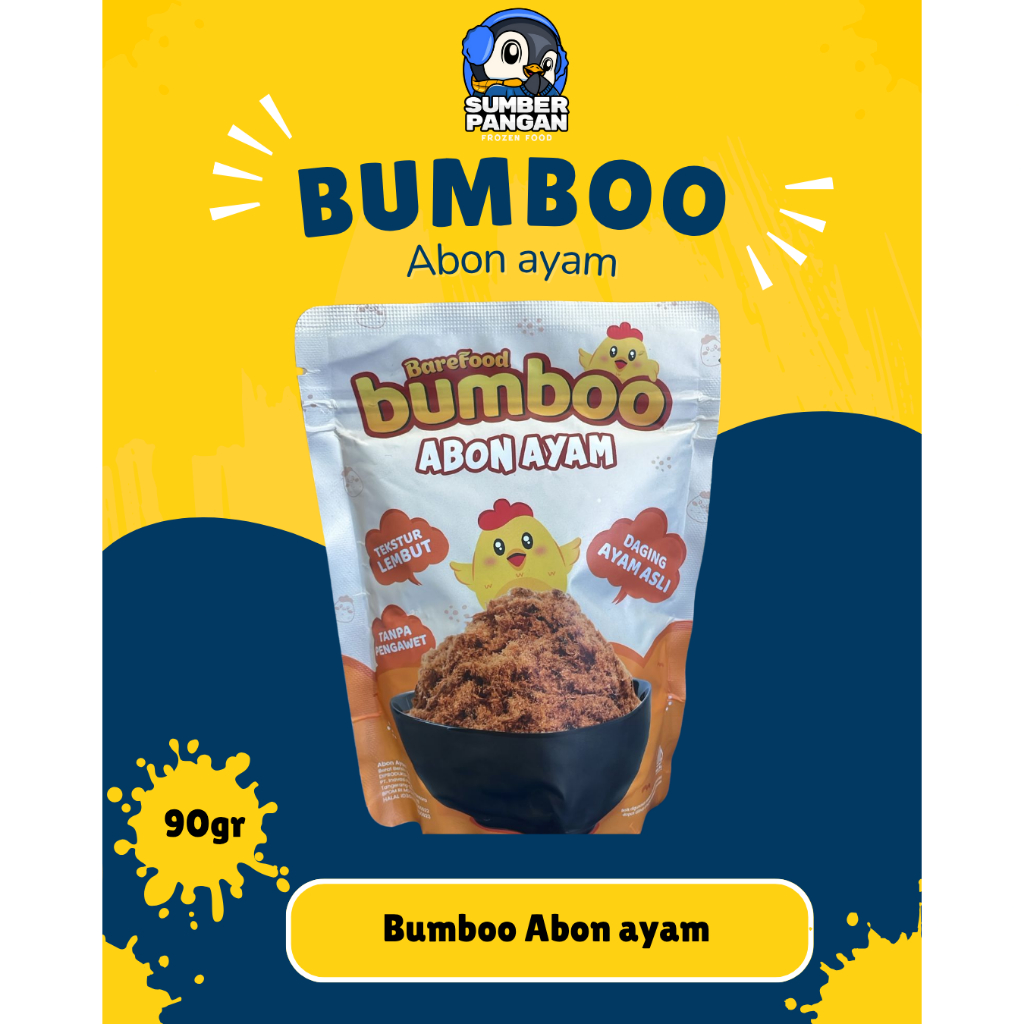 

Bumboo abon ikan,ayam,sapi 90gr