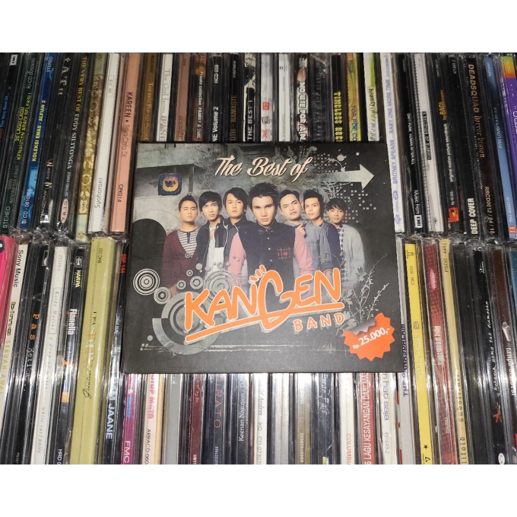 CD Kangen Band - The Best Of Kangen Band - Bintang 14 Hari, Doy, Cinta Yang Sempurna, Kembali Pulang