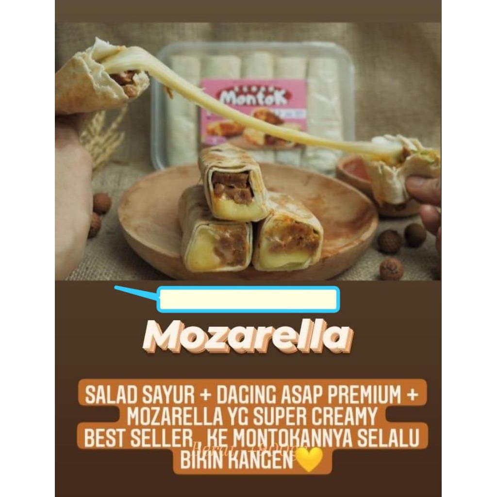 

kebab montok Mozzarella isi 10 pcs