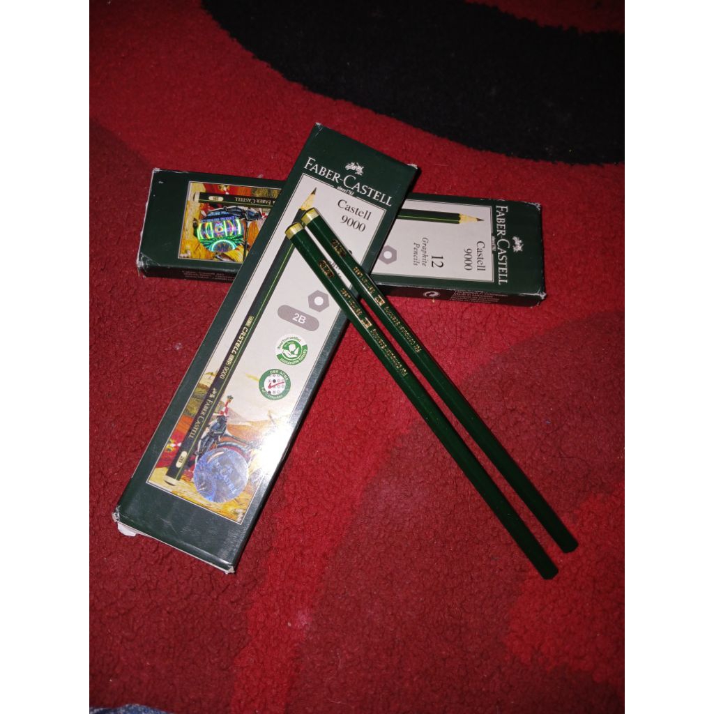 

Pensil Faber-Castell 2B – Pensil Ujian Nasional / Sekolah / Gambar – Asli & Tajam