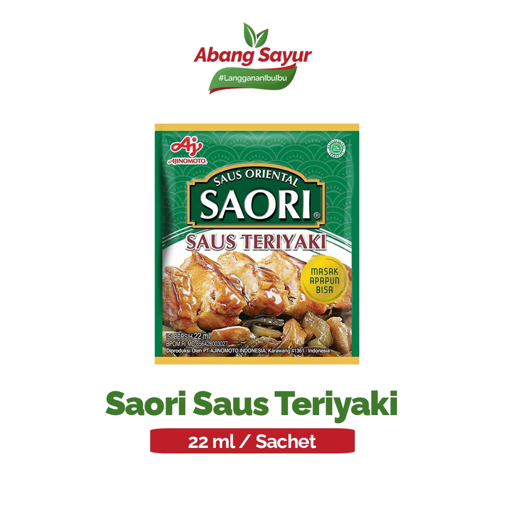 

Saori Saus Teriyaki 22ml – Saus Masak Gaya Jepang