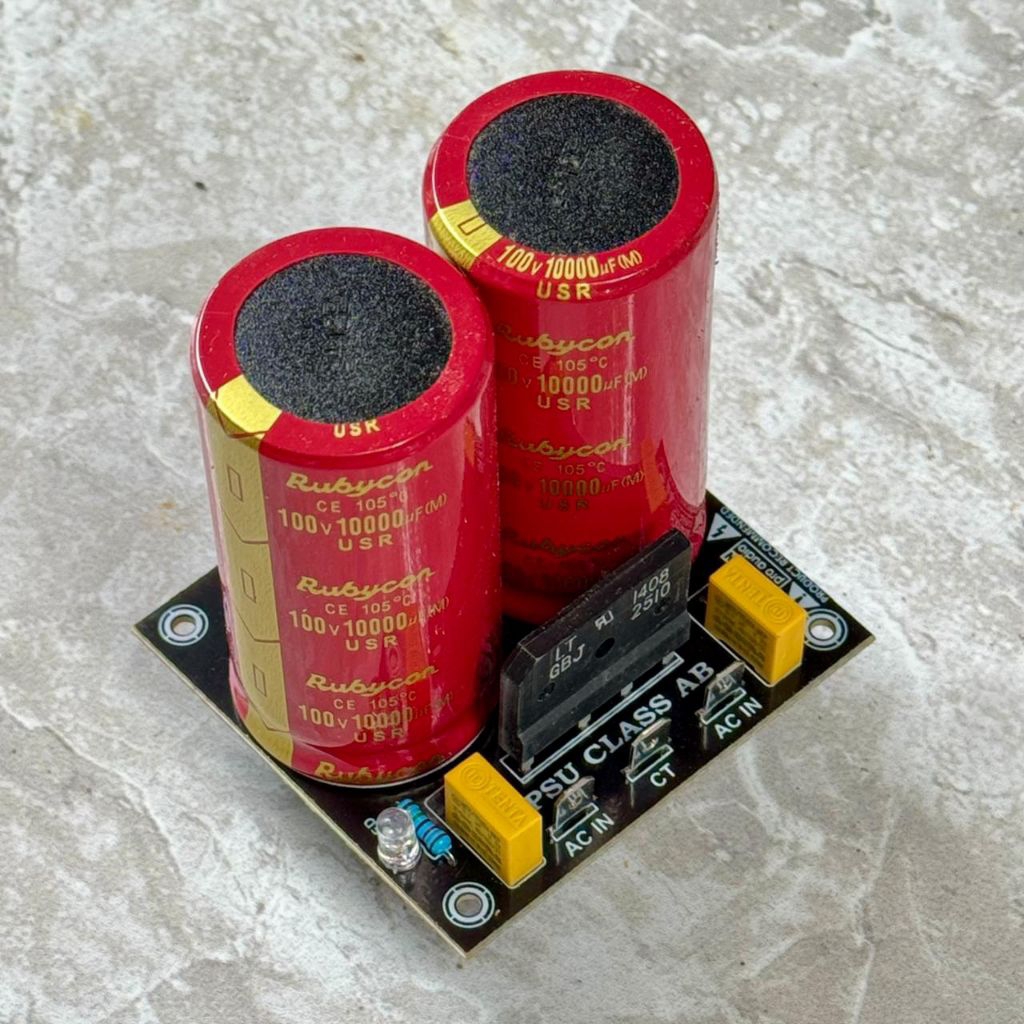 psu 2elco rubycon USR 100v 10000 uf