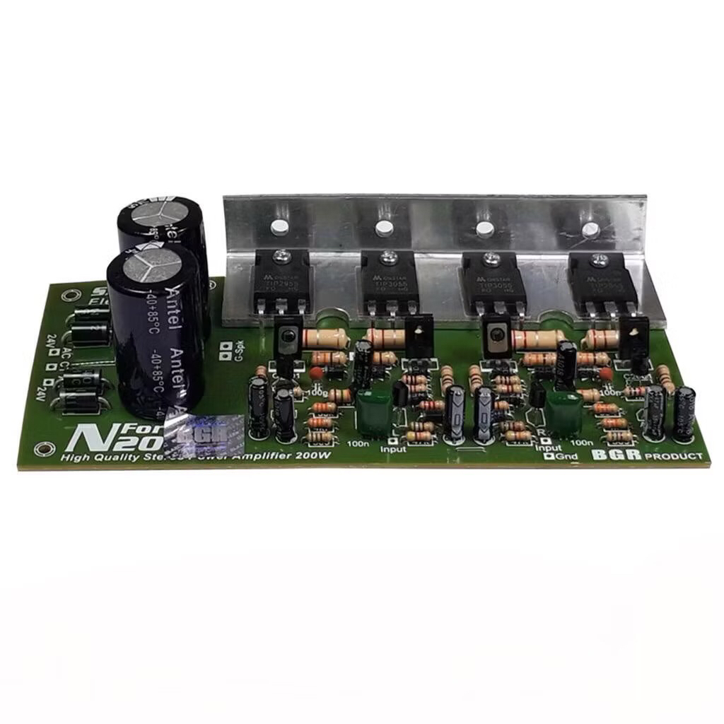 PROMO Kit Power Stereo 200W NFORCE N FORCE N200 PLUS PSU BELL BGR N-200 N 200 Amplifier Stereo Audio