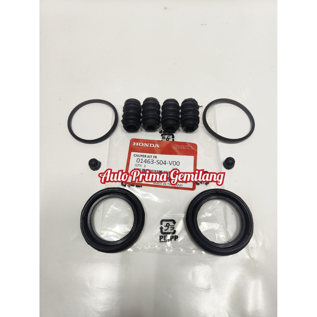 Caliper Kaliper Kit Seal Kit Rem Depan Brio / Satya / RS