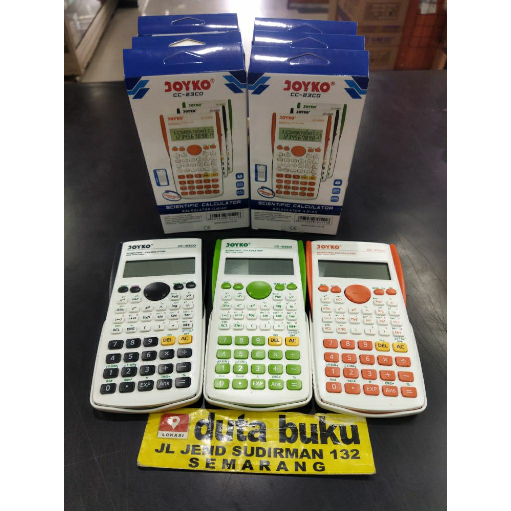

JOYKO Calculator Kalkulator CC-23 Scientific 240 Functions