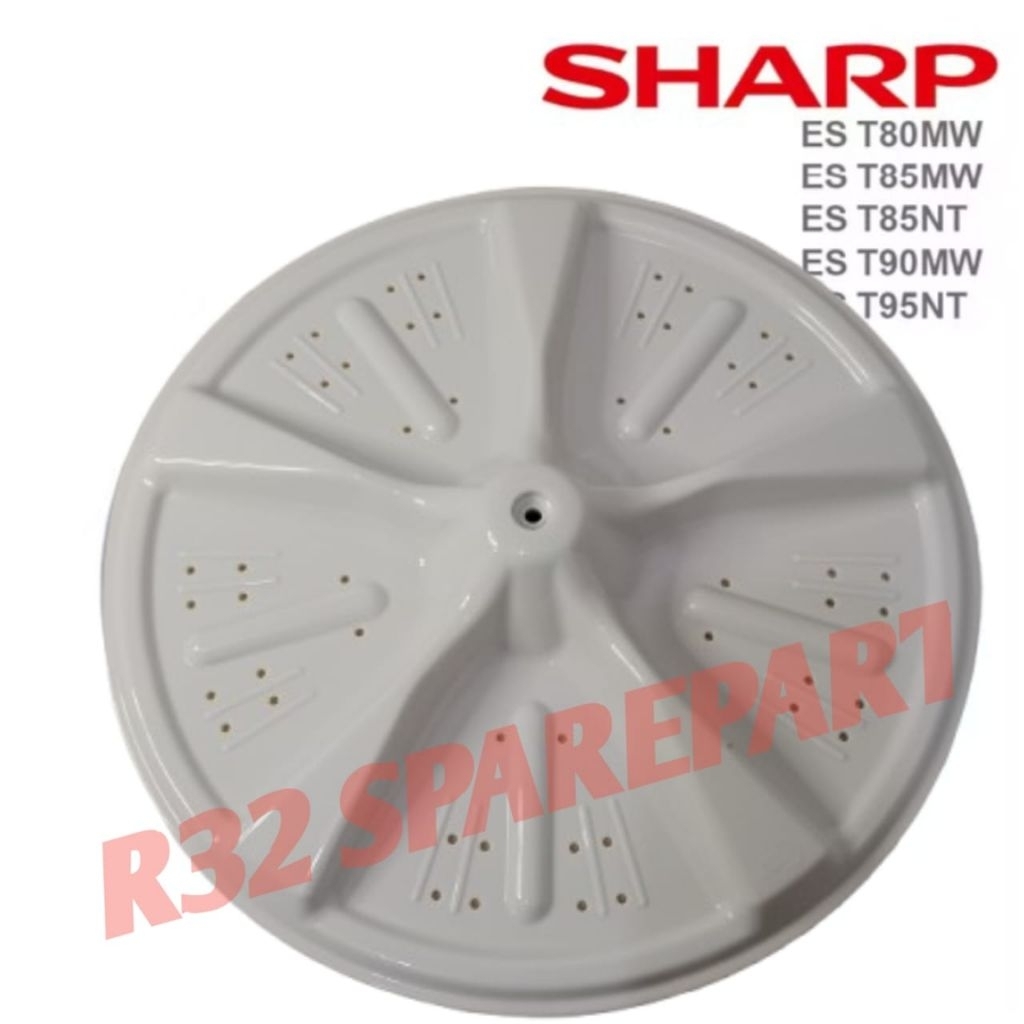 PULSATOR MESIN CUCI SHARP 34 CM/PULSATOR MESIN CUCI SHARP 2 TABUNG GIGI 10