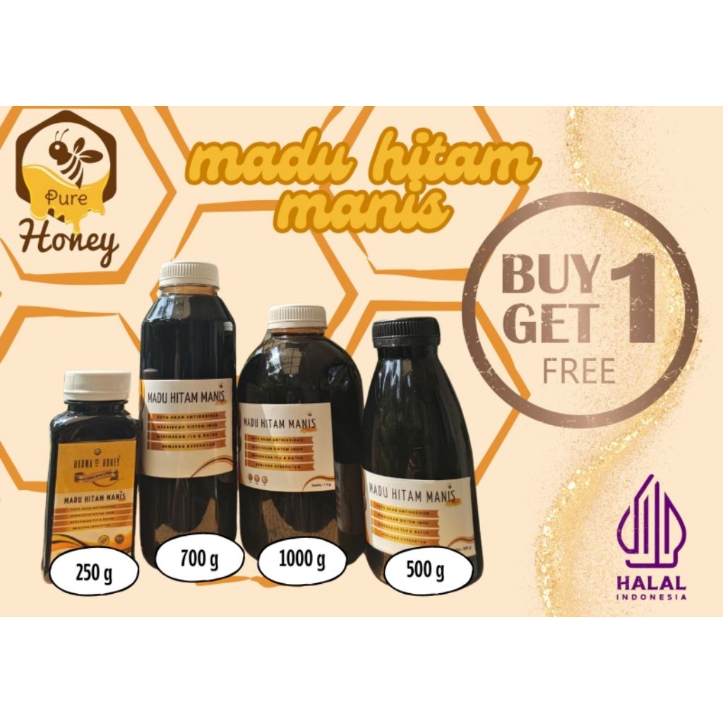

madu hitam manis original 100 %