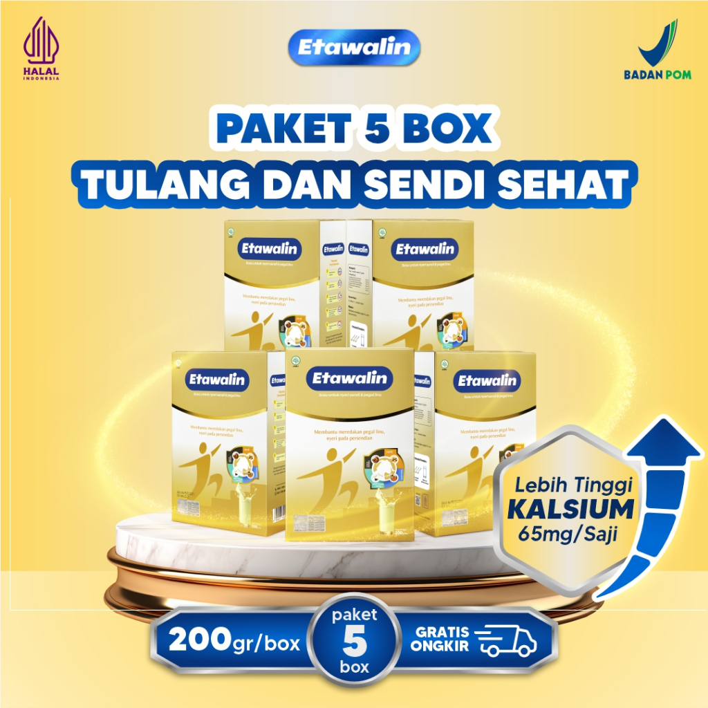 

PAKET 5 ETAWALIN ORIGINAL - RENDAH GULA ANTI NYERI SENDI SUSI KAMBING ETAWA